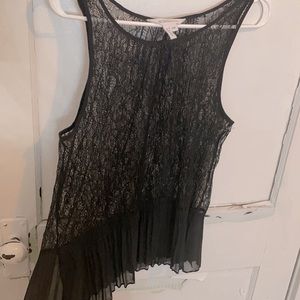 NWOT BCBGeneration lace dress shirt